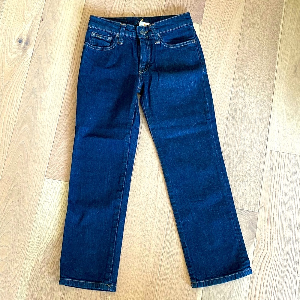 NWOT: Size 8 Polo by Ralph Lauren Dark denim jeans